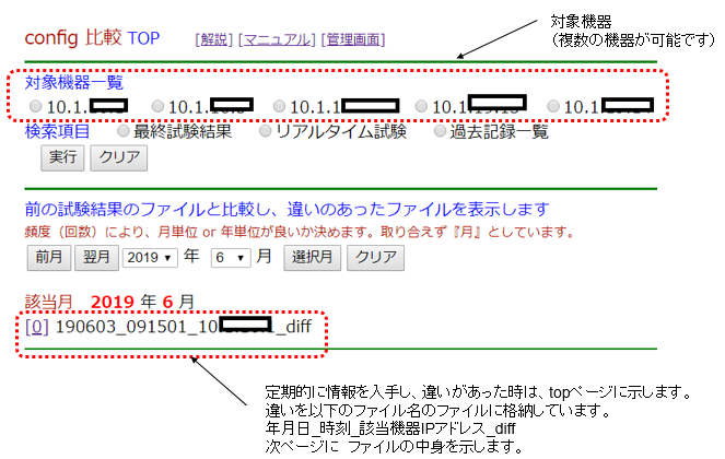 ITサービスレコーダー configの比較
