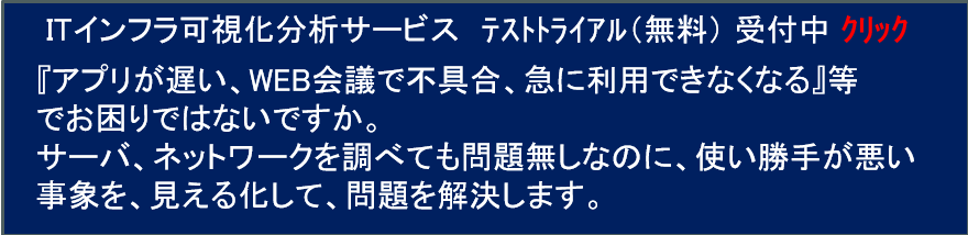 突発トラヒック見える化